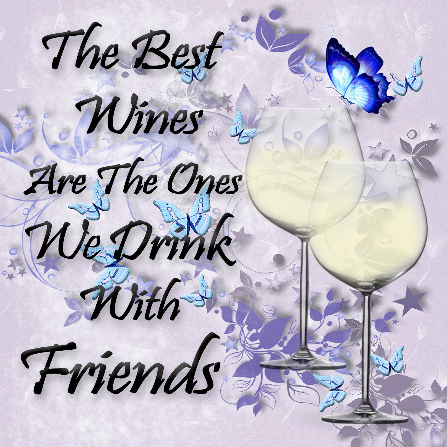 White Wine Coaster