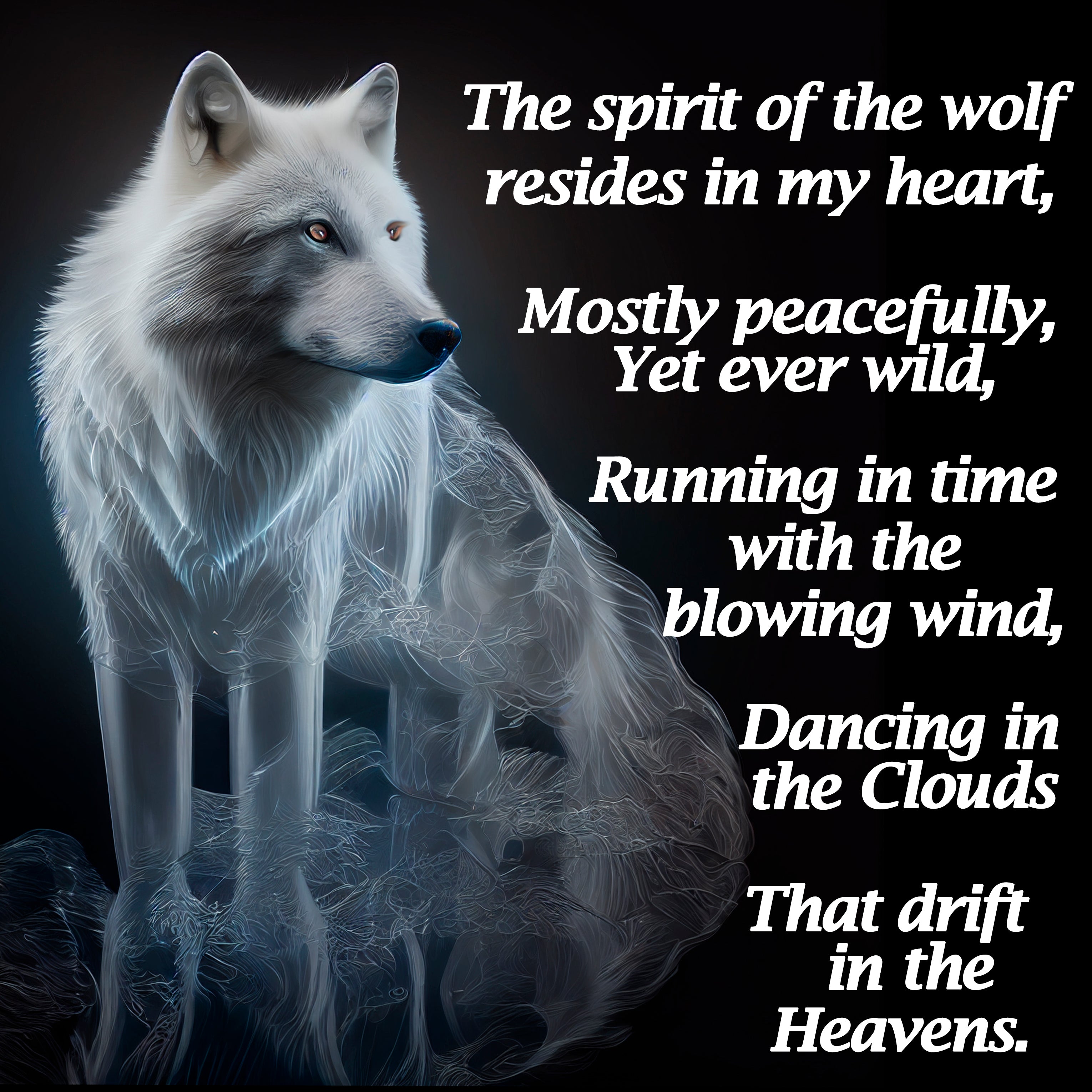 Wolf Spirit Coaster