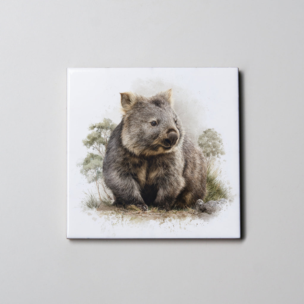 Wombat Left - Coaster
