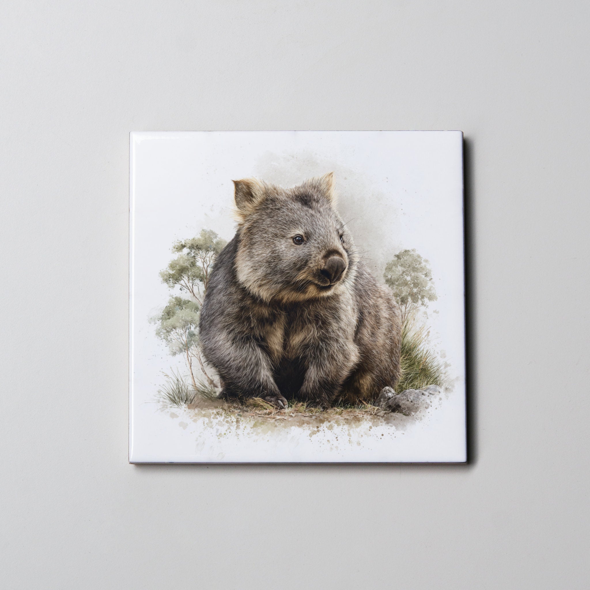 Wombat Left - Coaster