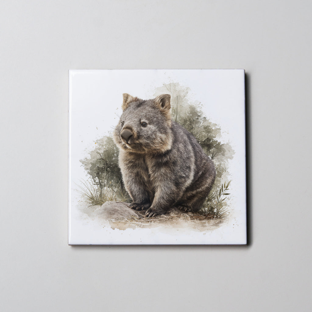 Wombat Right - Coaster