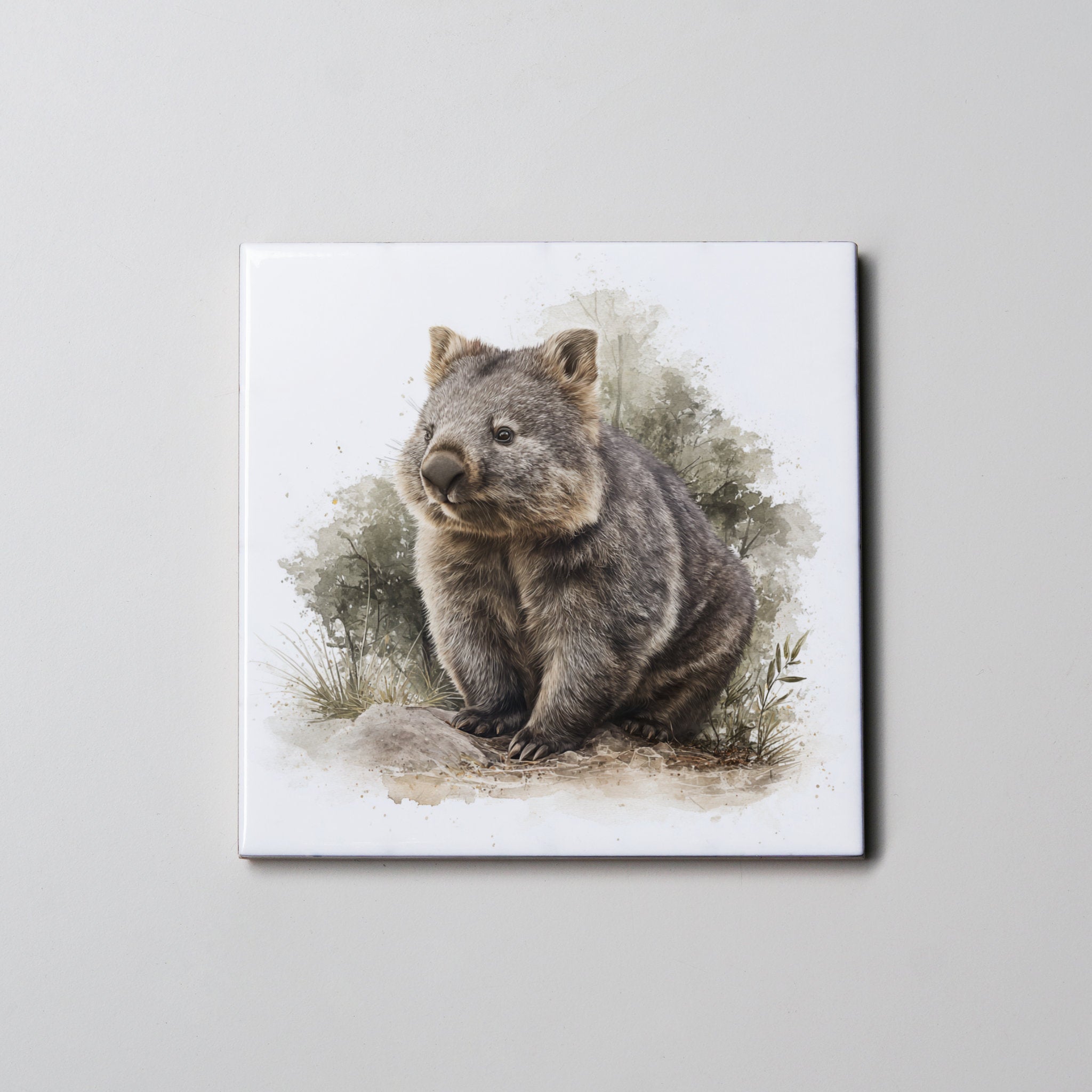 Wombat Right - Coaster