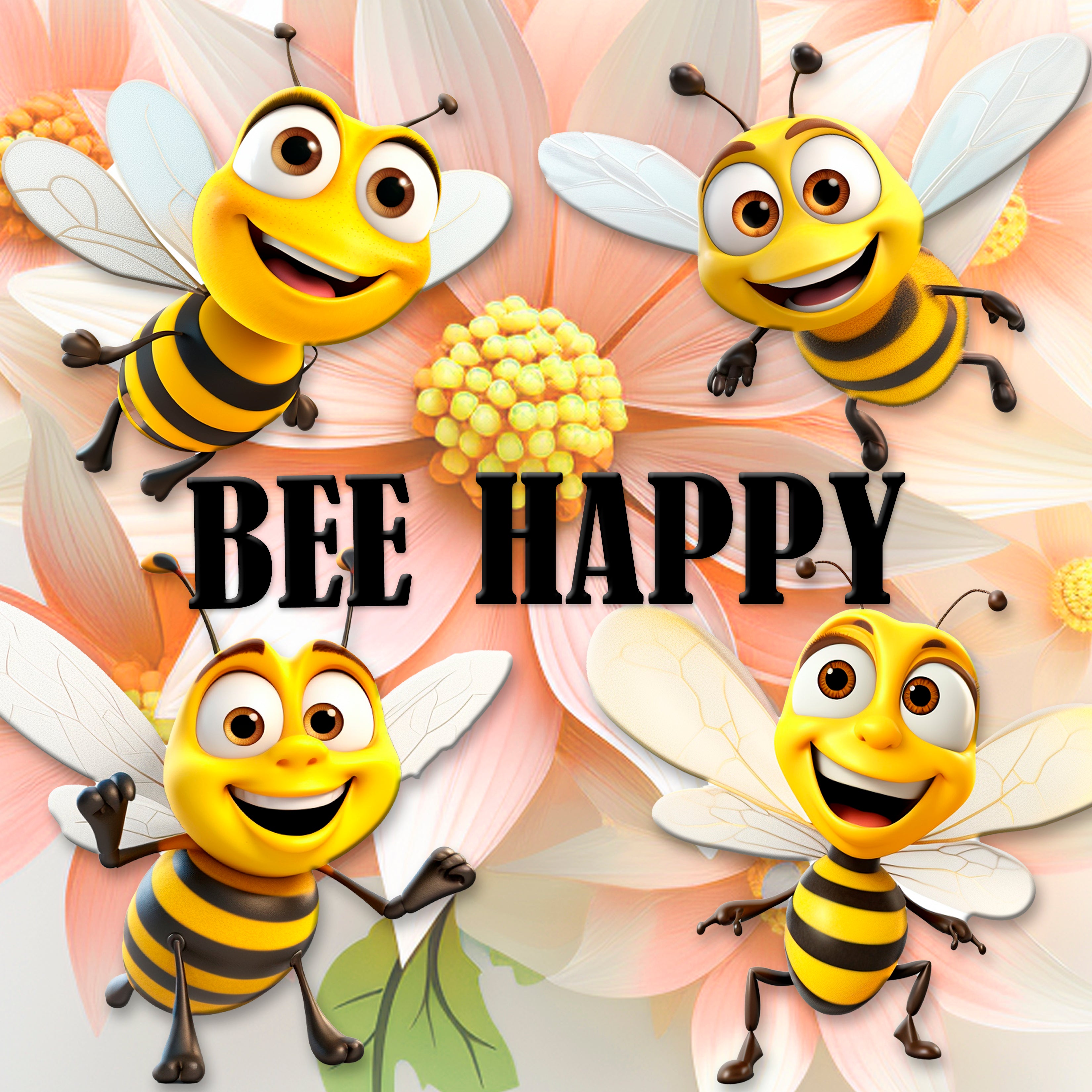 Bee Happy Coaster