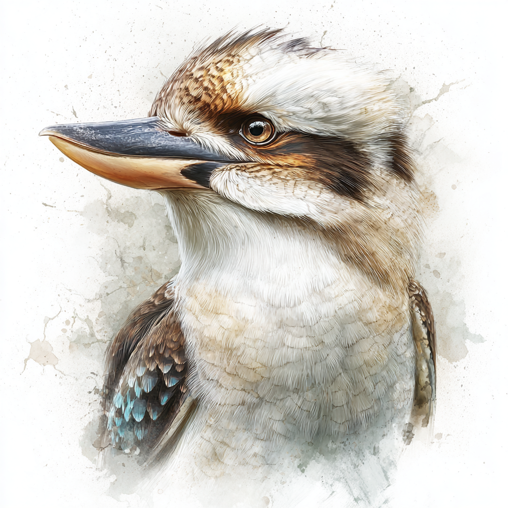 kookaburra - Left - Coaster
