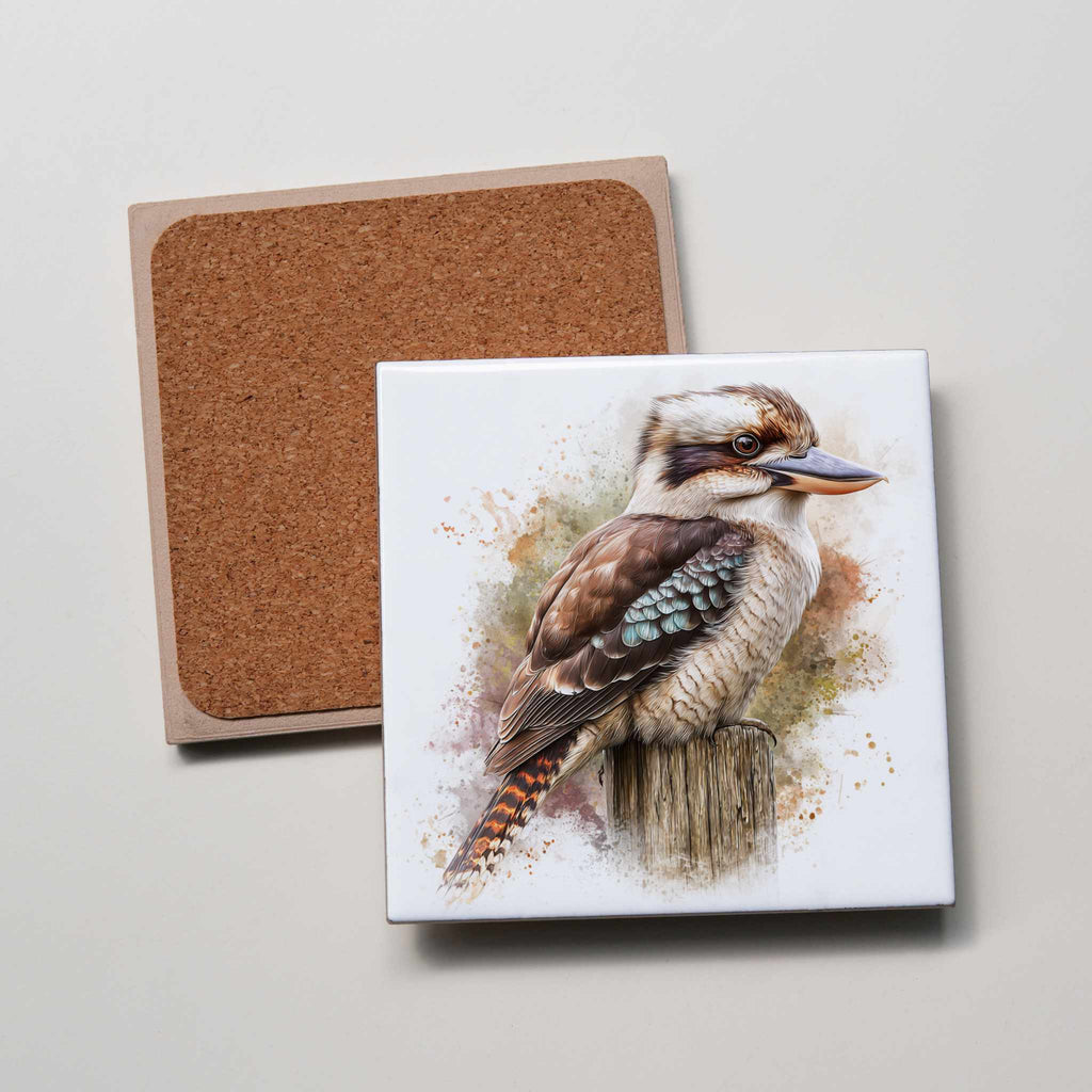 kookaburra Full Body right - Coaster