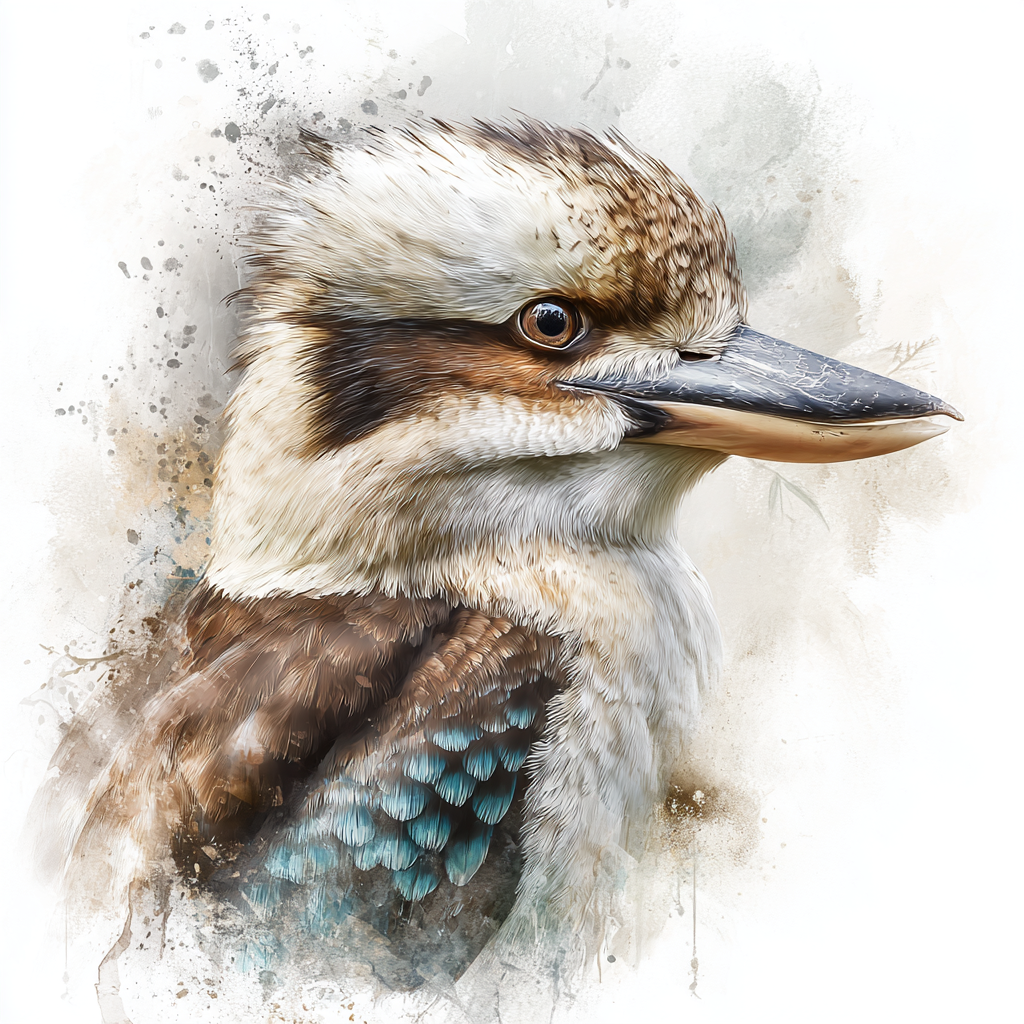 kookaburra Right - Coaster