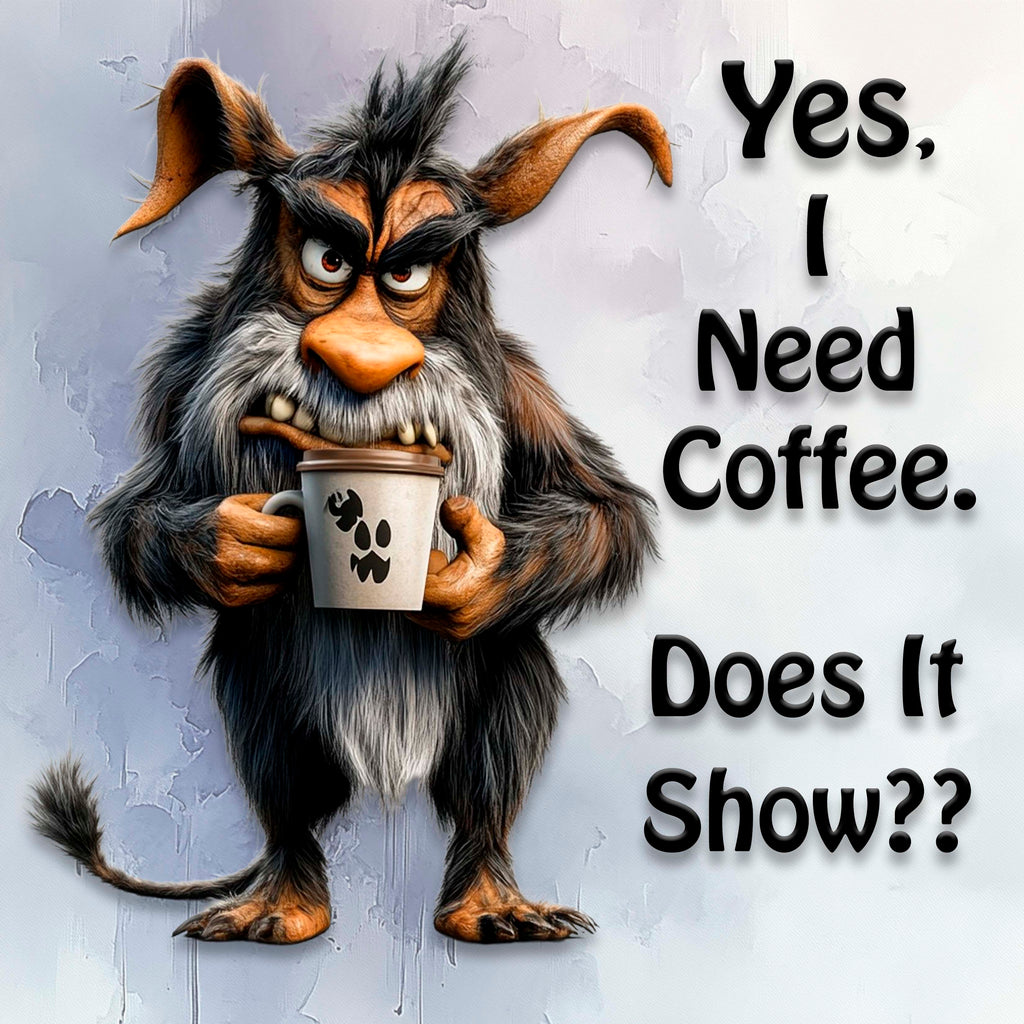 need Coffee Coaster