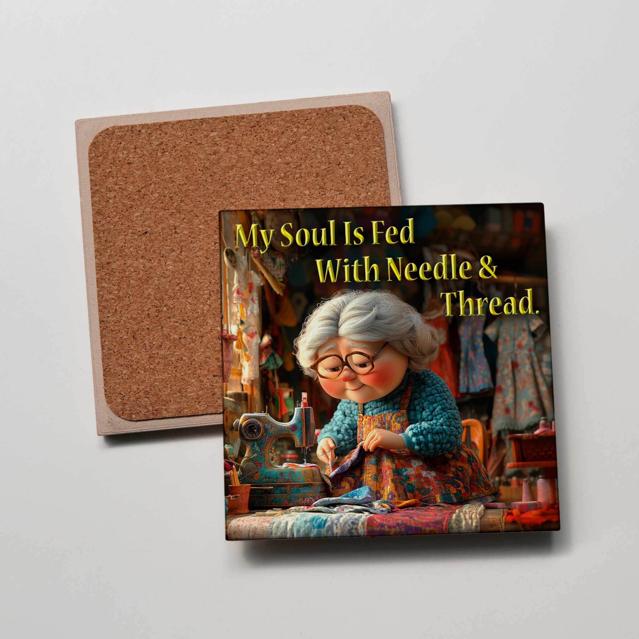 Needle & Thread Coaster