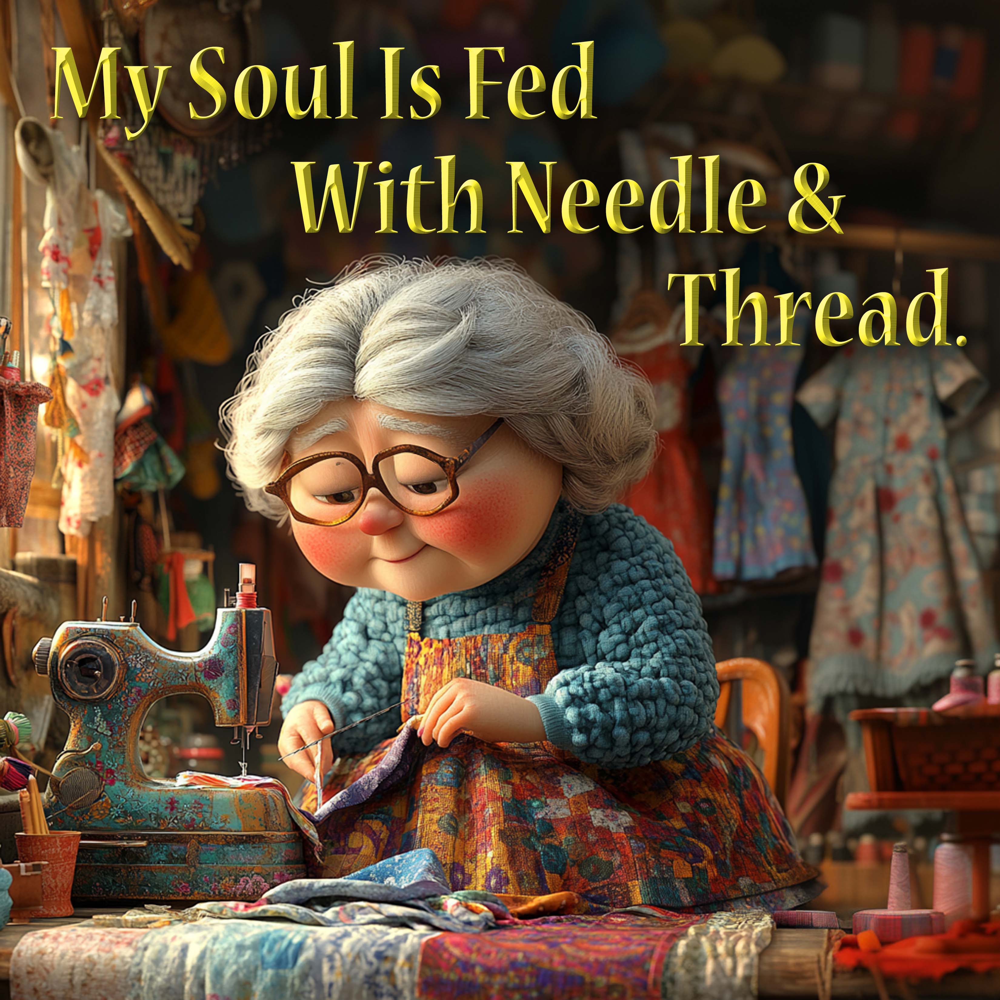 Needle & Thread Coaster