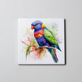 rainbow lorikeet  Left - Coaster