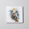 Sulphur-crested cockatoo full body - Coaster